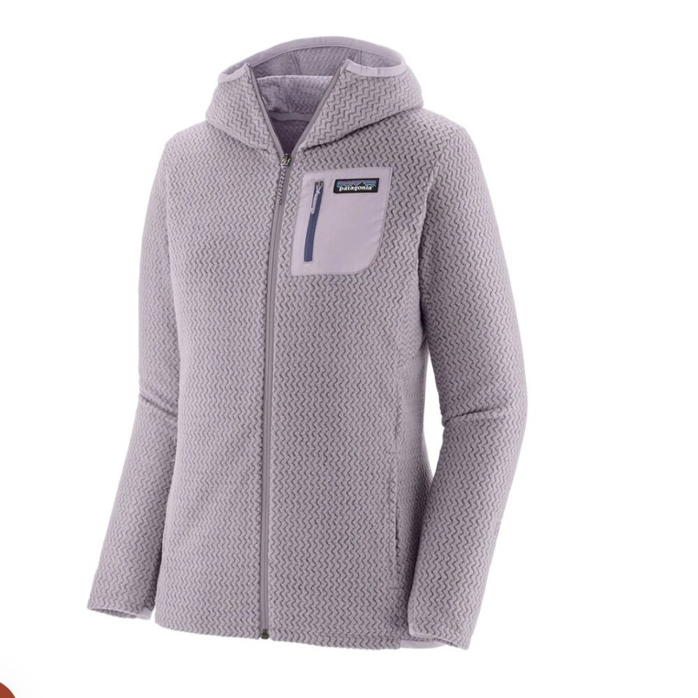 Patagonia R1 Air Full-Zip Hoodie - S - Foxglove Purple - Like New!